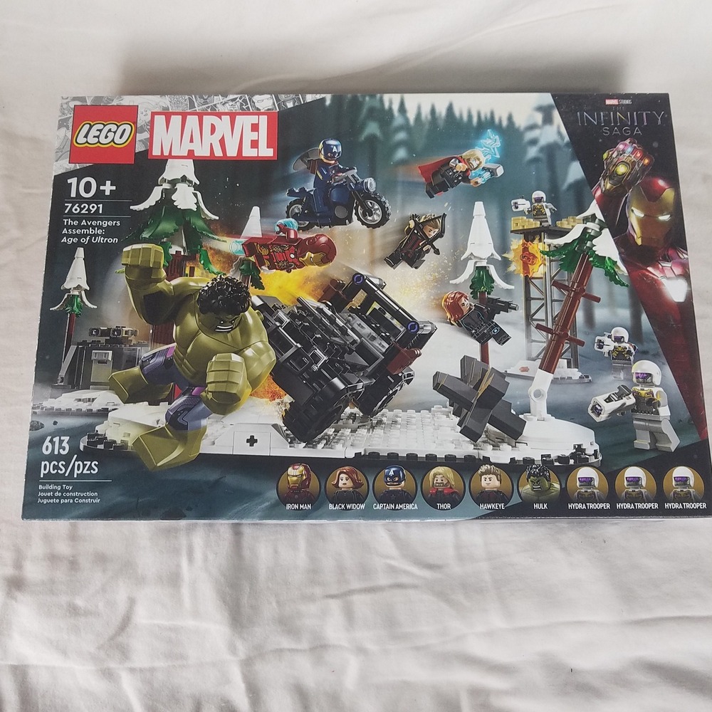 LEGO Marvel Avengers Assemble Age of Ultron 76291 Kids Multi New Infinity Saga